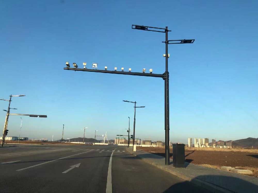淮北市黑龙江佳木斯综合路灯杆项目